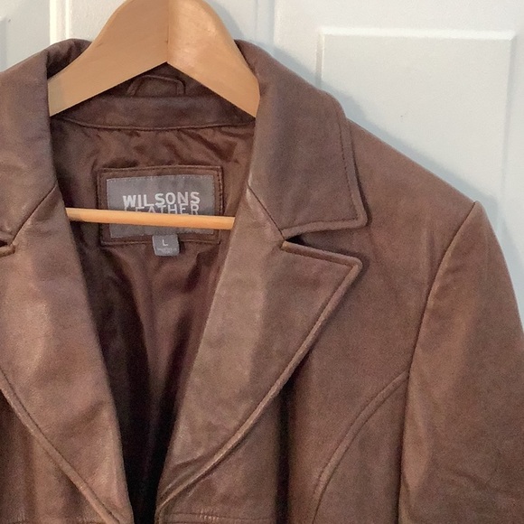 Vintage Wilson 1985 leather jacket size L - Picture 9 of 14